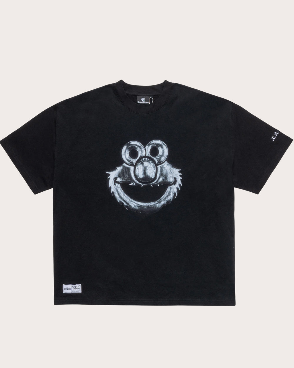 Elmo Chrome Oversized - Adult & Kids T-Shirts, Sweatshirts & Hoodies apparel design preview 1