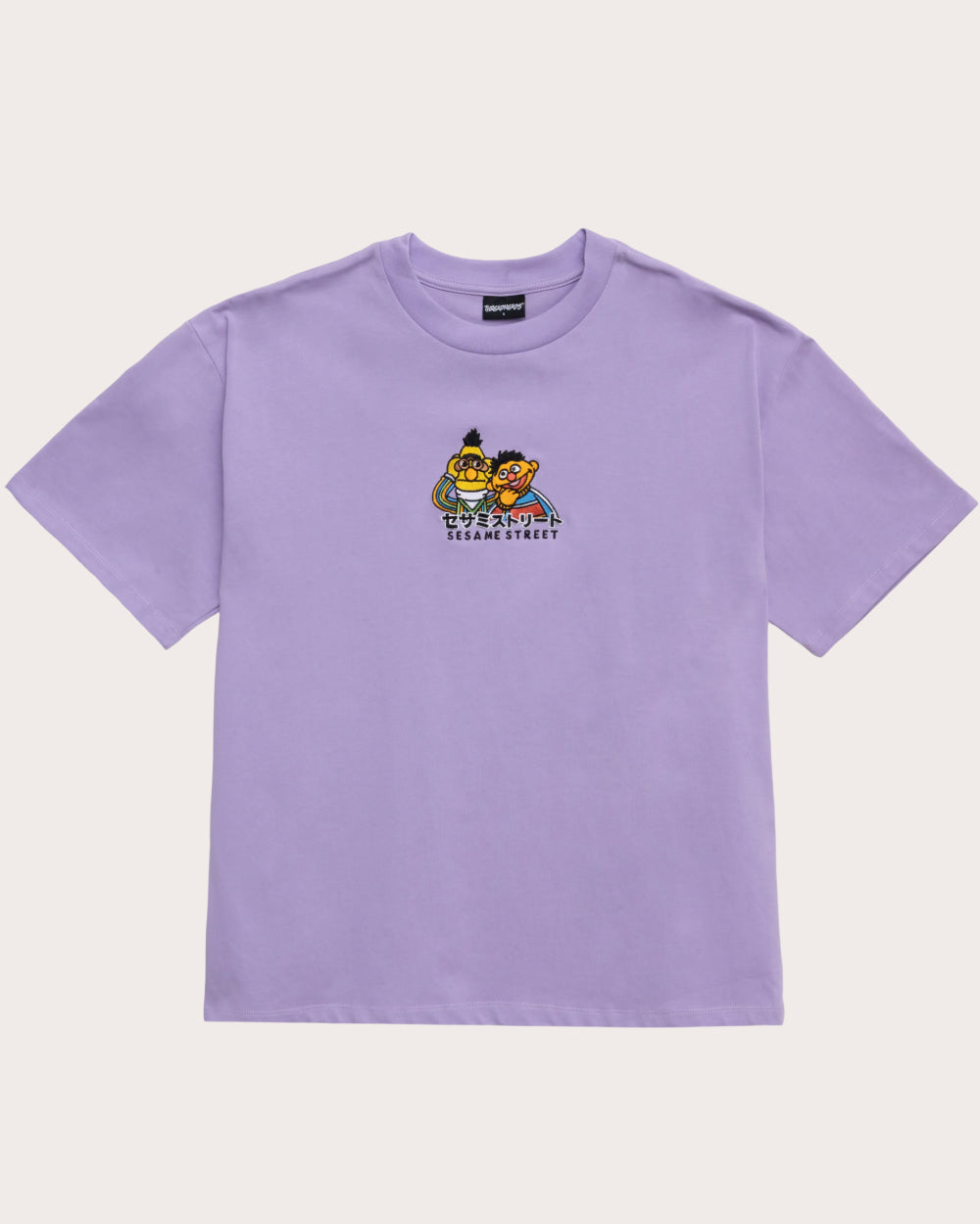 Bert and Ernie Tokyo Oversized Embroidered - Adult & Kids T-Shirts, Sweatshirts & Hoodies apparel design preview 1