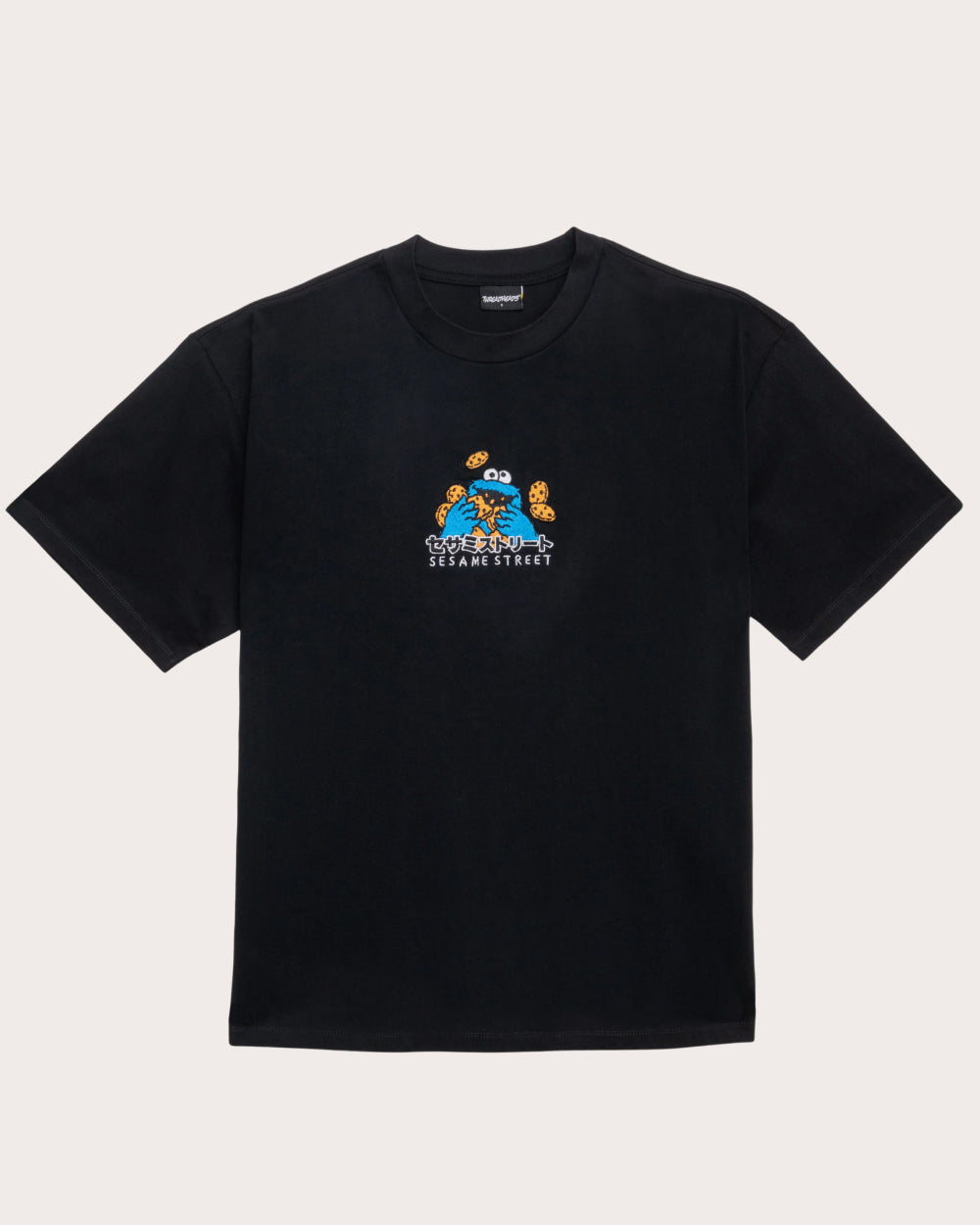 Cookie Monster Tokyo Oversized Embroidered - Adult & Kids T-Shirts, Sweatshirts & Hoodies apparel design preview 1