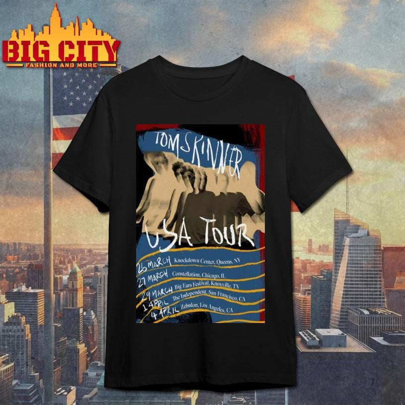 Tom Skinner USA Tour 2026 Poster - Adult & Kids T-Shirts, Sweatshirts & Hoodies apparel design preview 1