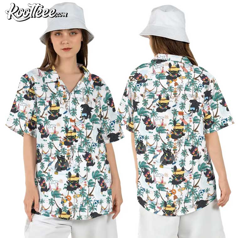 Toothless How To Train Your Dragon Aloha Hawaiian - Adult & Kids T-Shirts, Sweatshirts & Hoodies apparel design preview 1