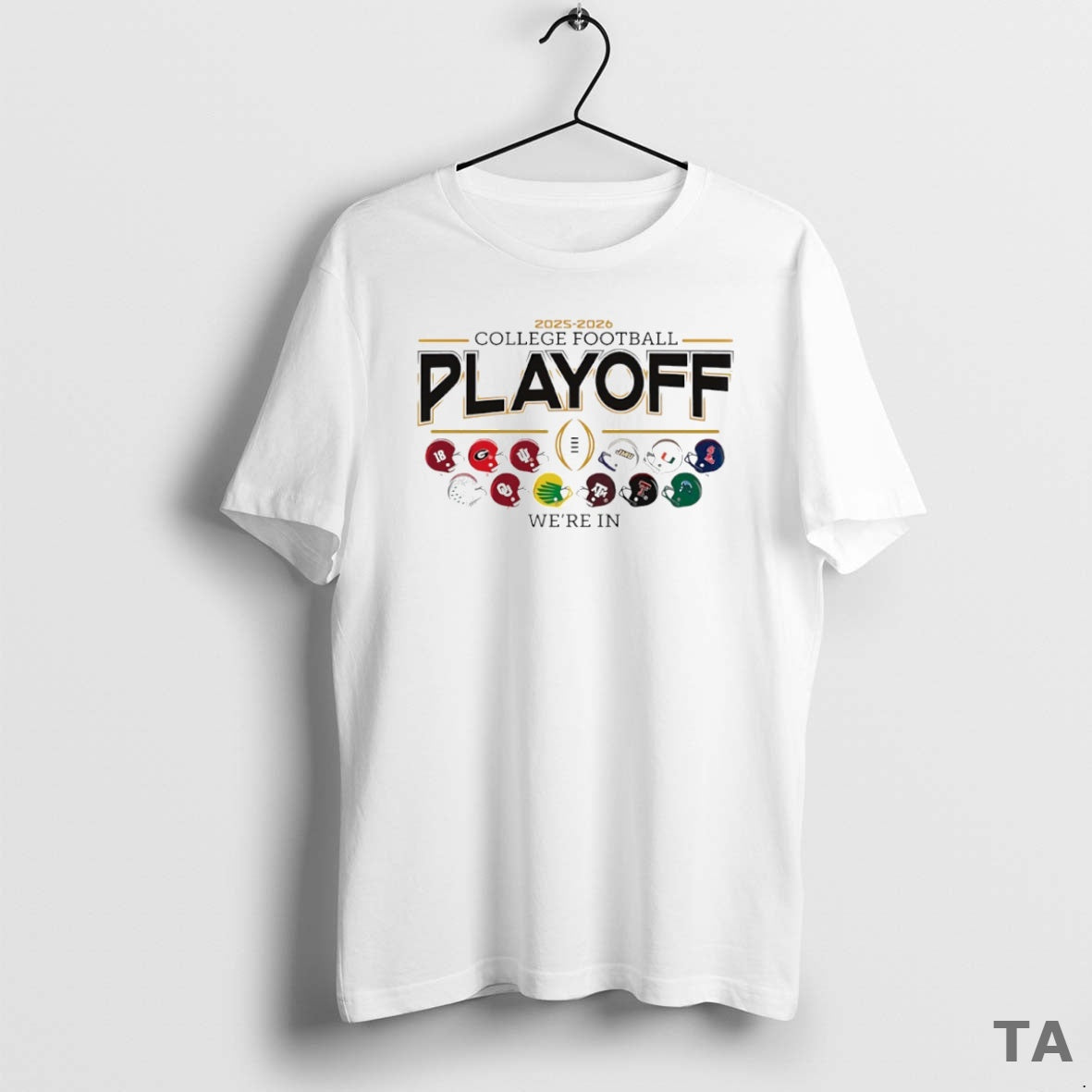 Top 2025 2026 College Football Playoffs Were 12 Teams - Adult & Kids T-Shirts, Sweatshirts & Hoodies apparel design preview 1
