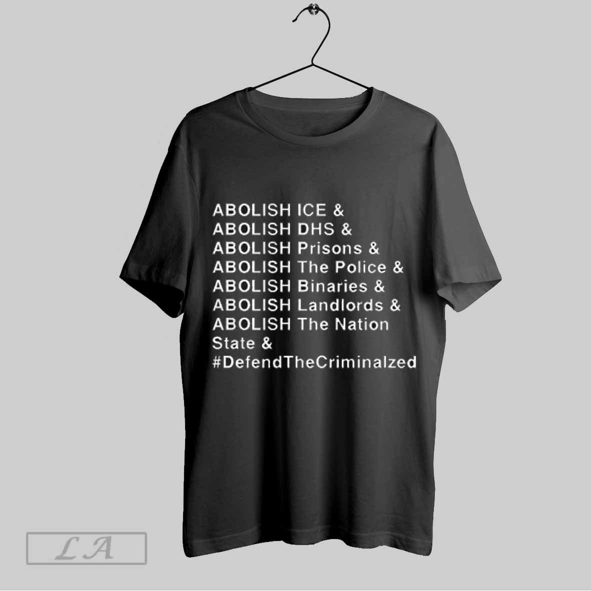 Top Abolish Ice And Dhs Prisons - Adult & Kids T-Shirts, Sweatshirts & Hoodies apparel design preview 1