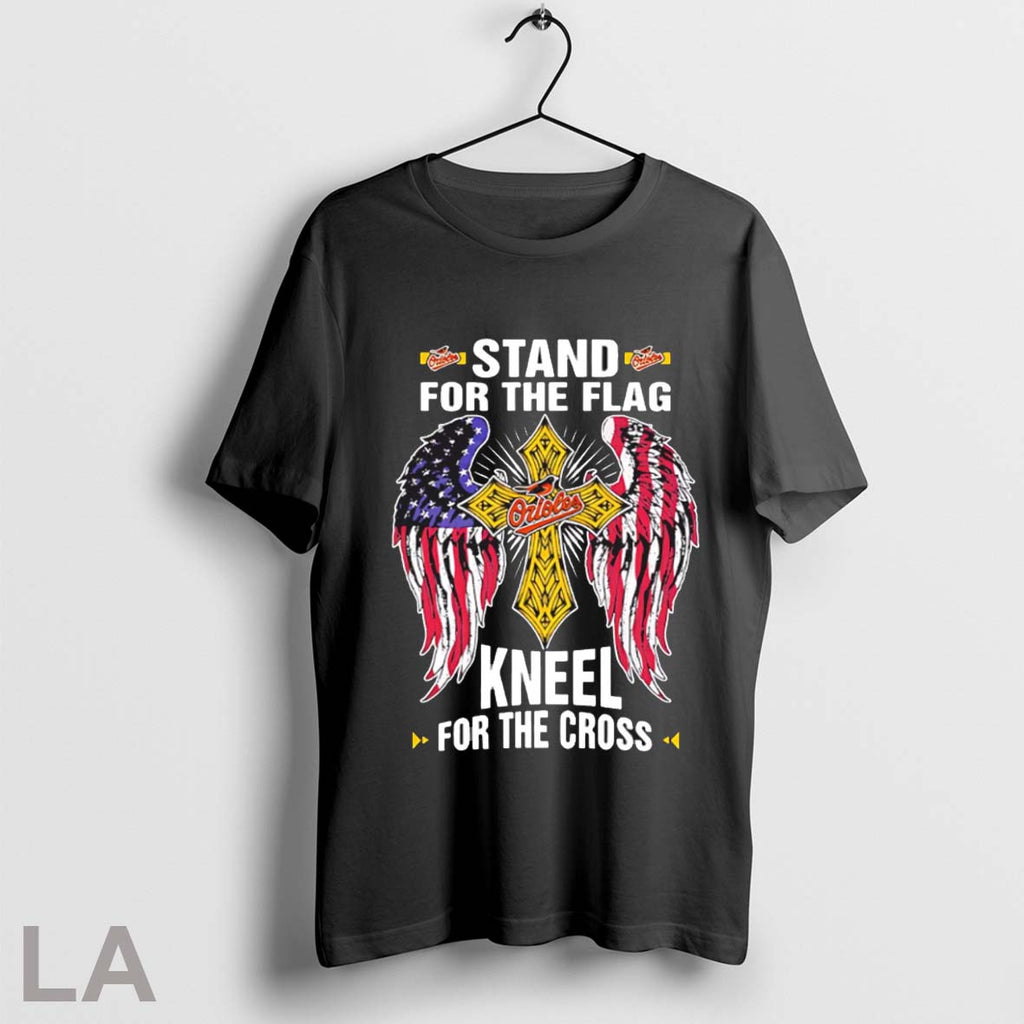Top Baltimore Orioles Baseball Stand For Flag Kneel - Adult & Kids T-Shirts, Sweatshirts & Hoodies apparel design preview 1