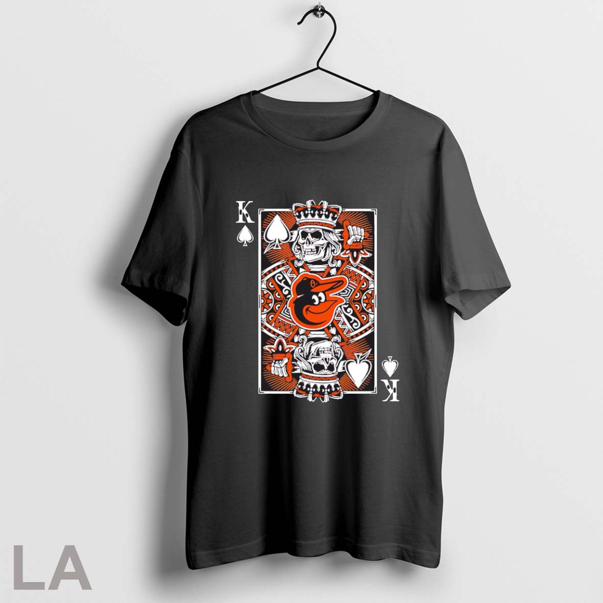 Top Baltimore Orioles Baseball The King Of Spades - Adult & Kids T-Shirts, Sweatshirts & Hoodies apparel design preview 1