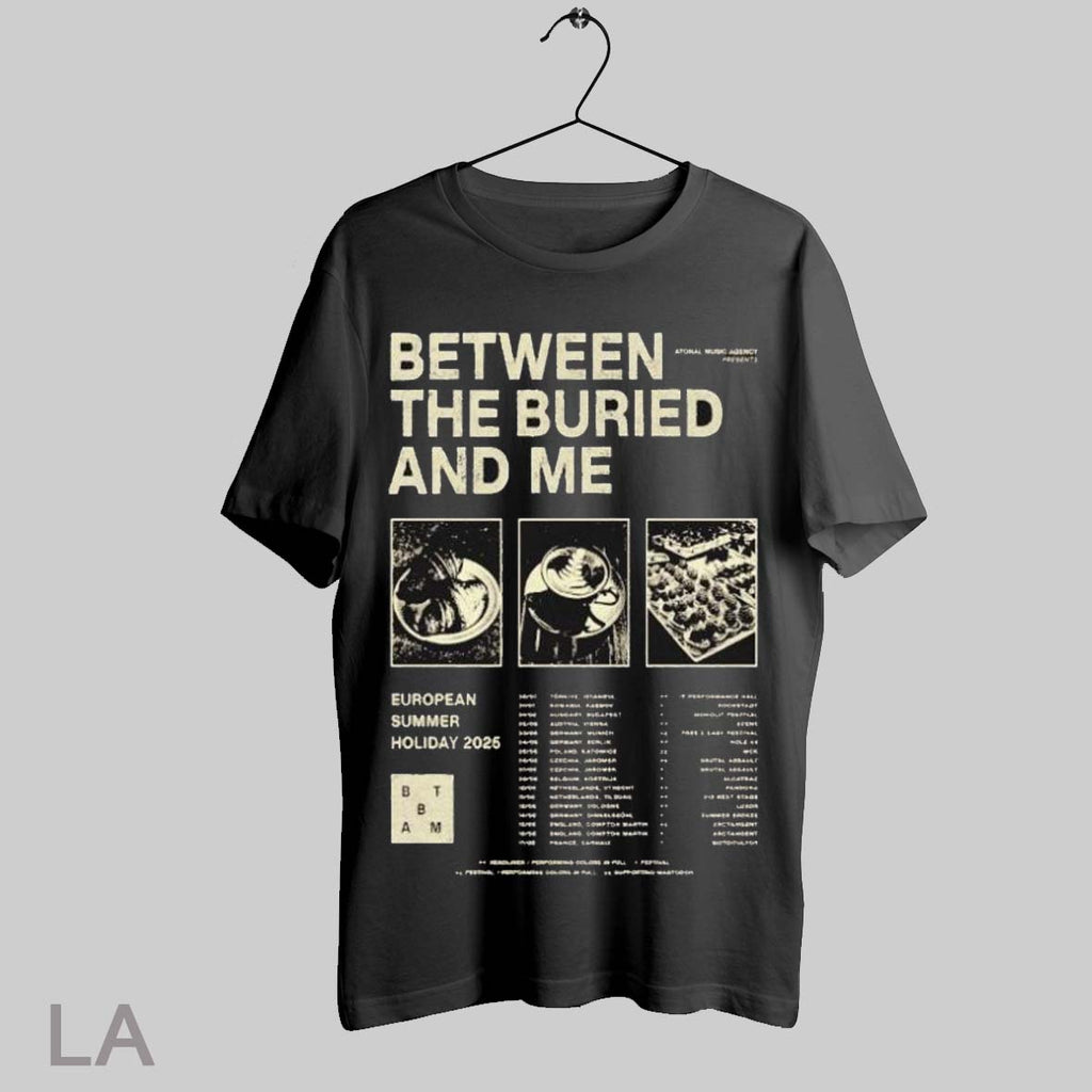 Top Between The Buried And Me European Summer Holiday - Adult & Kids T-Shirts, Sweatshirts & Hoodies apparel design preview 1