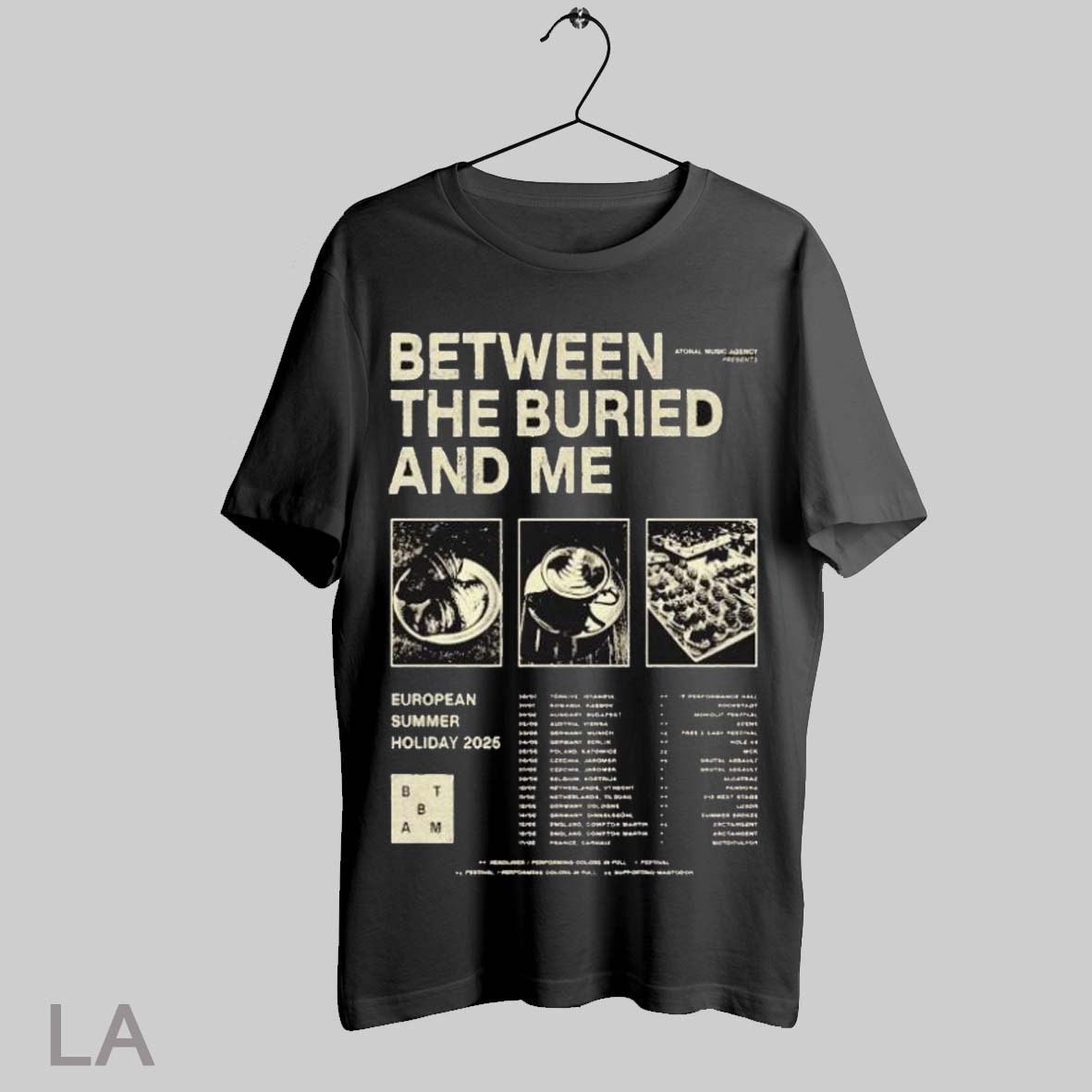 Top Between The Buried And Me European Summer Holiday - Adult & Kids T-Shirts, Sweatshirts & Hoodies apparel design preview 1