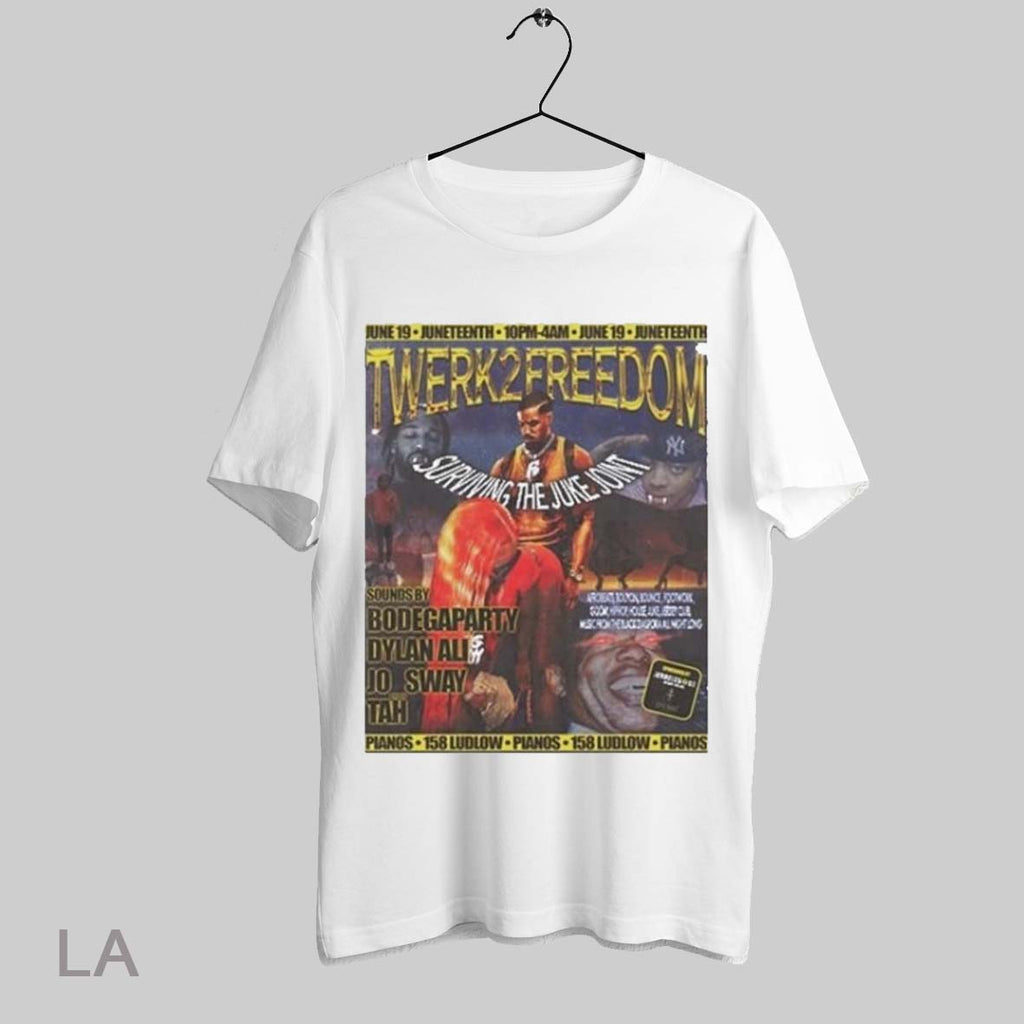 Top Bobo Twerk2freedom Surviving The Juke Joint - Adult & Kids T-Shirts, Sweatshirts & Hoodies apparel design preview 1