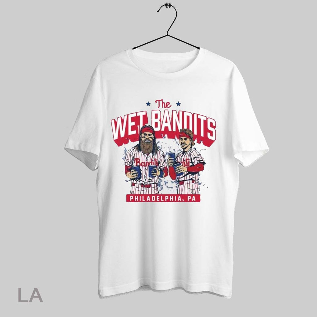 Top Bryson Stott Brandon Marsh The Wet Bandits - Adult & Kids T-Shirts, Sweatshirts & Hoodies apparel design preview 1