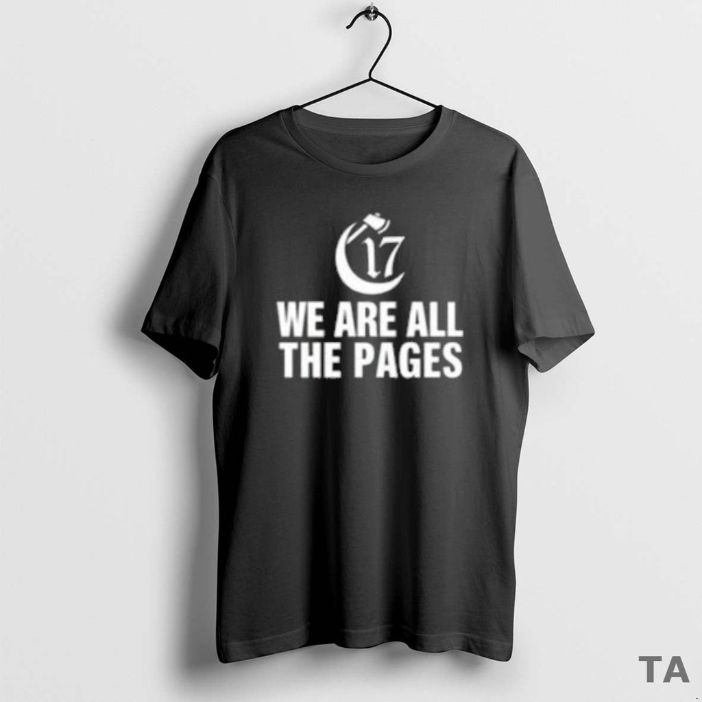 Top Chapter 17 We Are All Pages Hatchet Hand Axe - Adult & Kids T-Shirts, Sweatshirts & Hoodies apparel design preview 1