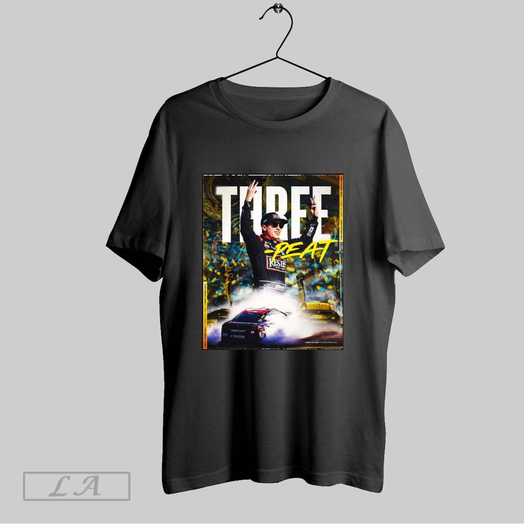 Top Christopher Bell Ring The Three Times Joe Gibbs - Adult & Kids T-Shirts, Sweatshirts & Hoodies apparel design preview 1