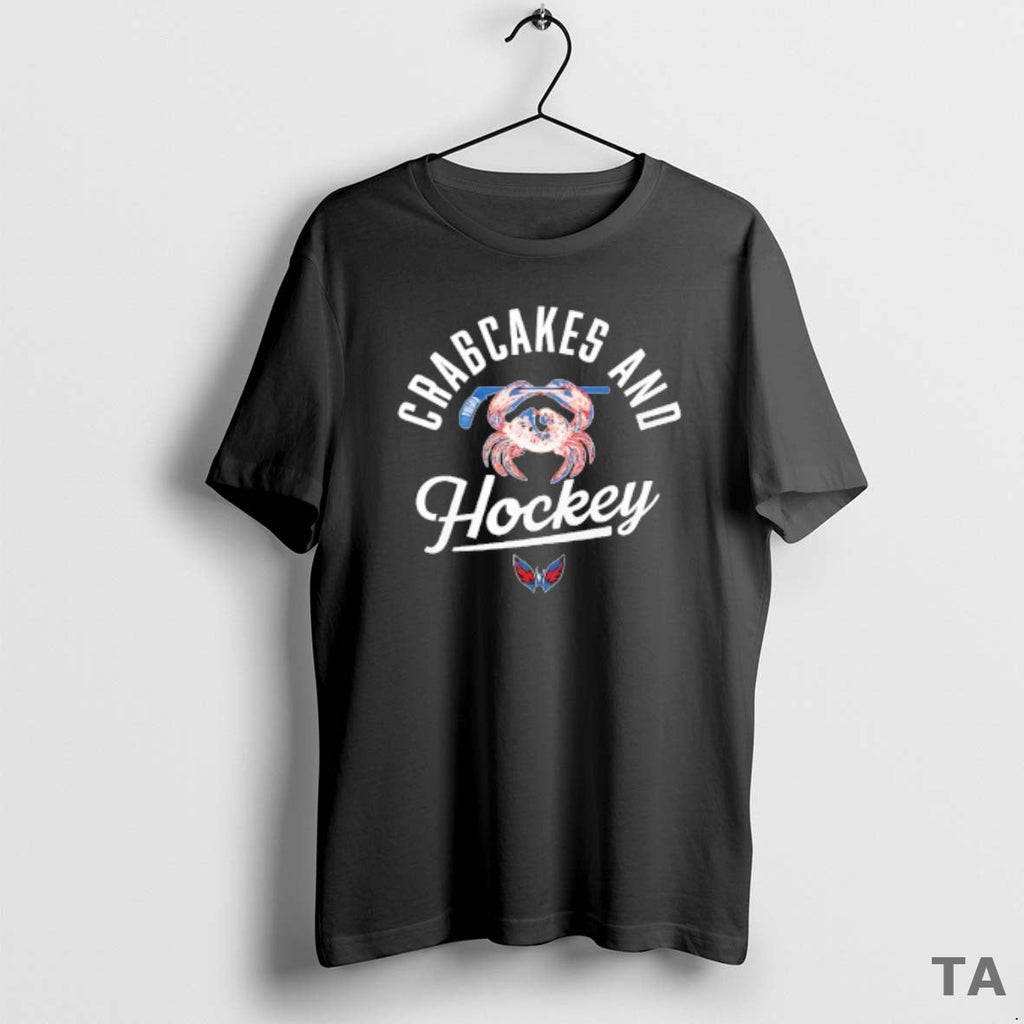 Top Crabcakes Hockey Washington Capitals Logo - Adult & Kids T-Shirts, Sweatshirts & Hoodies apparel design preview 1