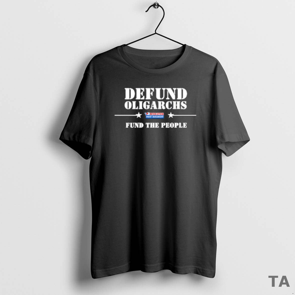 Top Defund Oligarchs Fund People - Adult & Kids T-Shirts, Sweatshirts & Hoodies apparel design preview 1