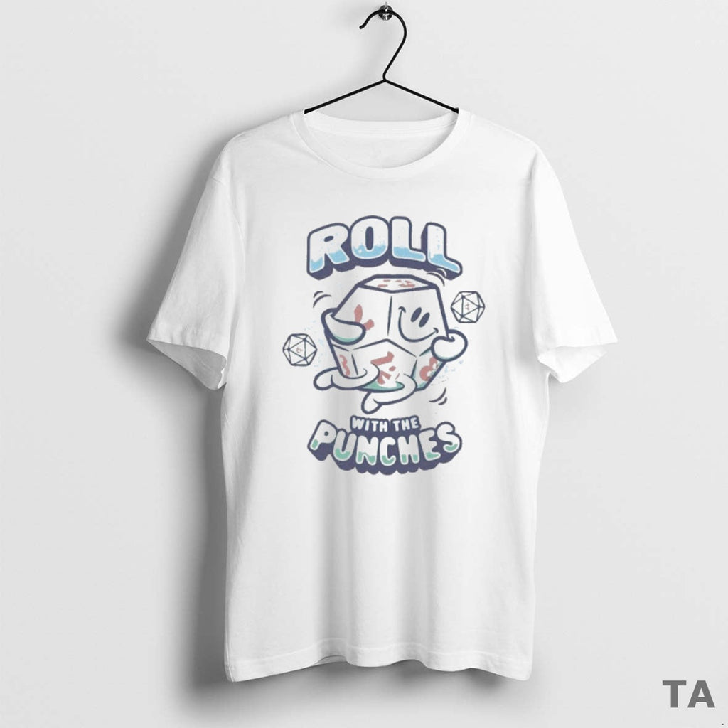 Top Dungeons Dragons Dice Roll Punches - Adult & Kids T-Shirts, Sweatshirts & Hoodies apparel design preview 1