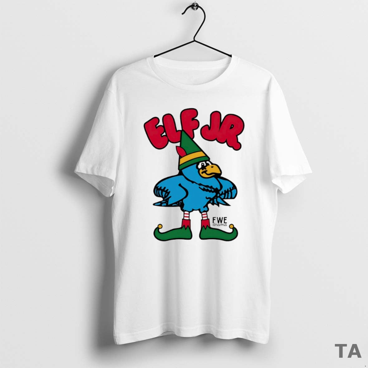 Top Ft Wright Drama Elf Jr - Adult & Kids T-Shirts, Sweatshirts & Hoodies apparel design preview 1