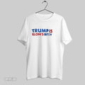 Top Fuck Donald Trump Is Elons Bitch Fdt - Adult & Kids T-Shirts, Sweatshirts & Hoodies apparel design preview 1
