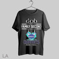 Top God First Family Second Then Charlotte Hornets - Adult & Kids T-Shirts, Sweatshirts & Hoodies apparel design preview 1