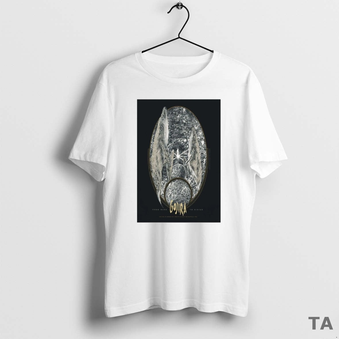 Top Gojira Event Saint Herblain France December 2 - Adult & Kids T-Shirts, Sweatshirts & Hoodies apparel design preview 1