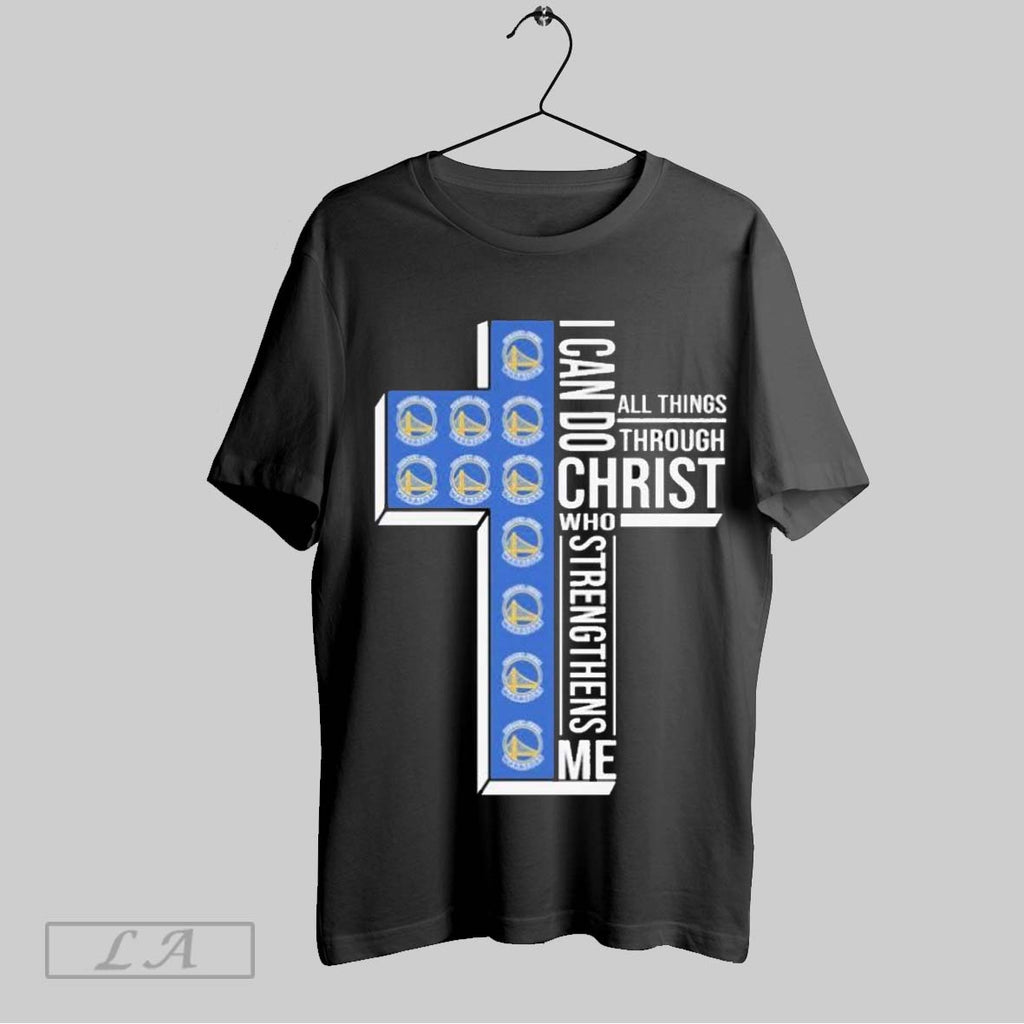 Top Golden State Warriors I Can Do Christ All Things - Adult & Kids T-Shirts, Sweatshirts & Hoodies apparel design preview 1