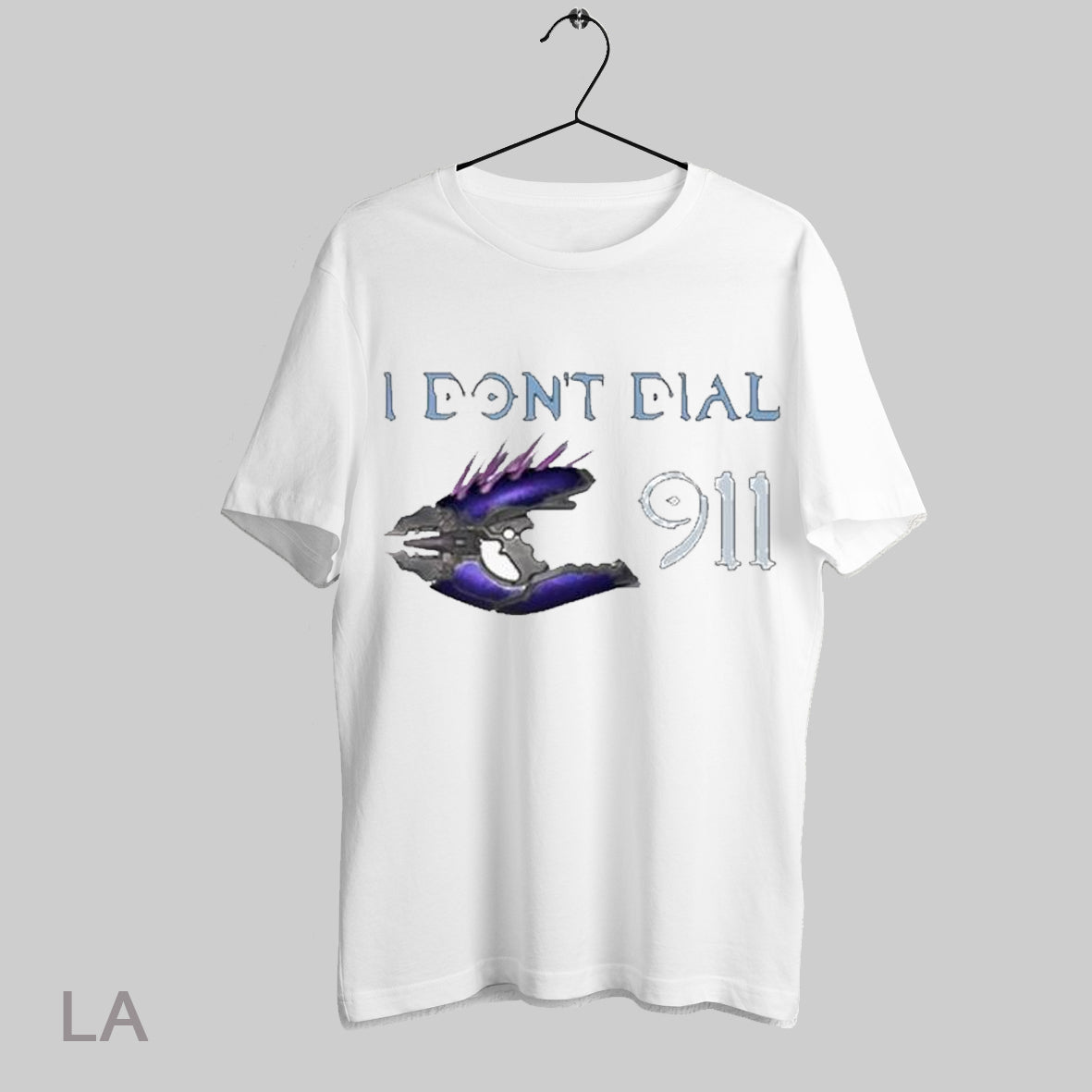 Top Halo Needler I Dont Dial 911 - Adult & Kids T-Shirts, Sweatshirts & Hoodies apparel design preview 1