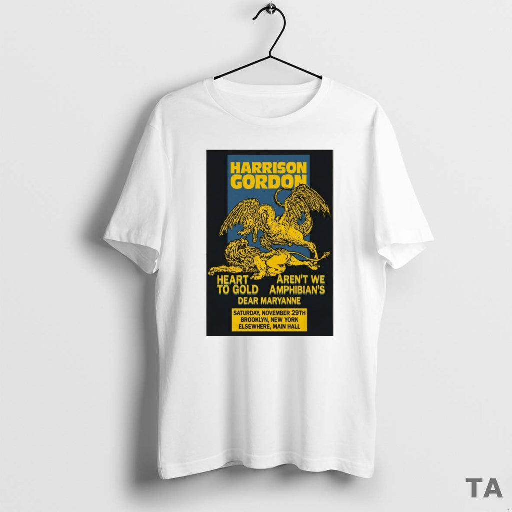 Top Harrison Gordon November 29 2025 Elsewhere - Adult & Kids T-Shirts, Sweatshirts & Hoodies apparel design preview 1