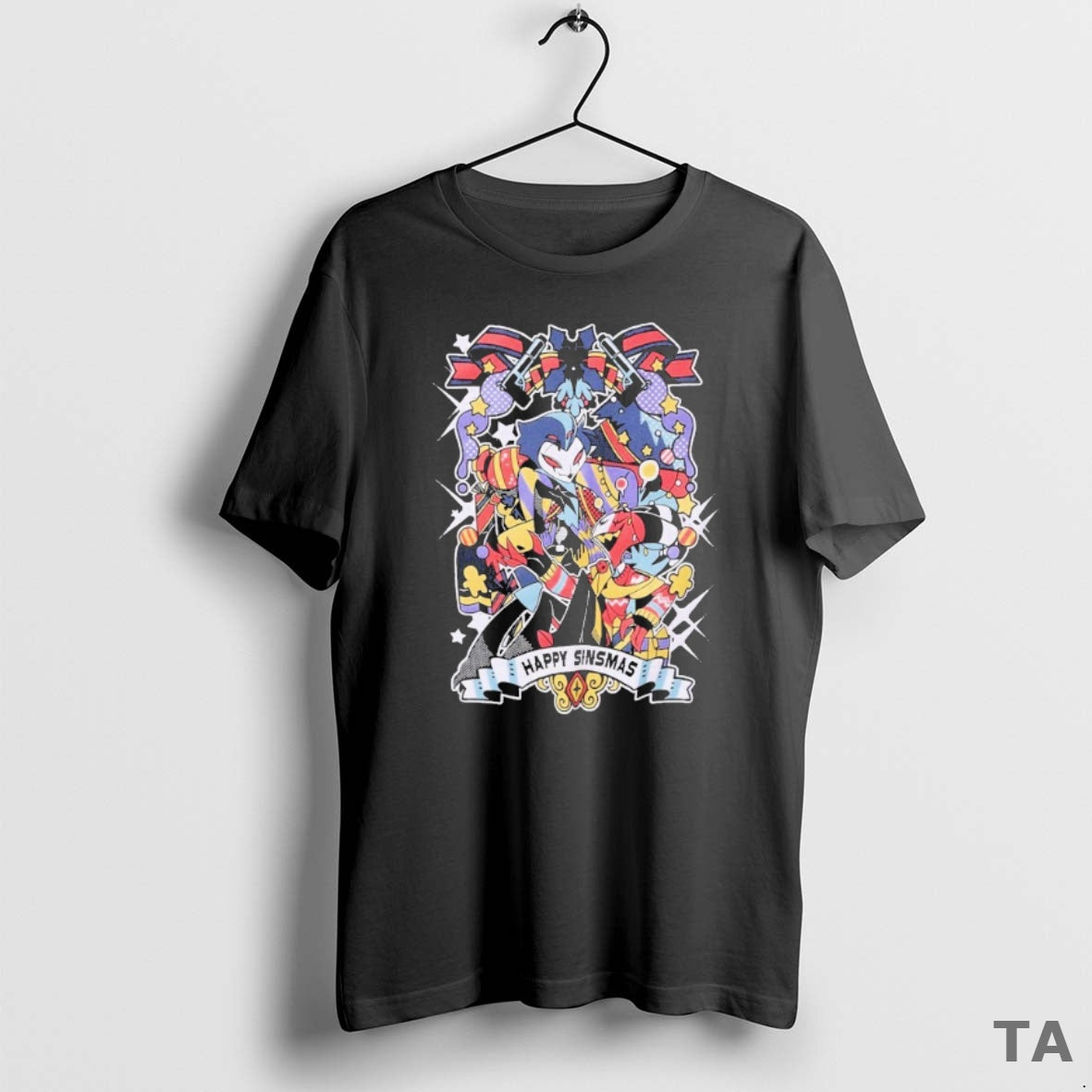 Top Helluva Boss Sinsmas Blitz Stolas - Adult & Kids T-Shirts, Sweatshirts & Hoodies apparel design preview 1