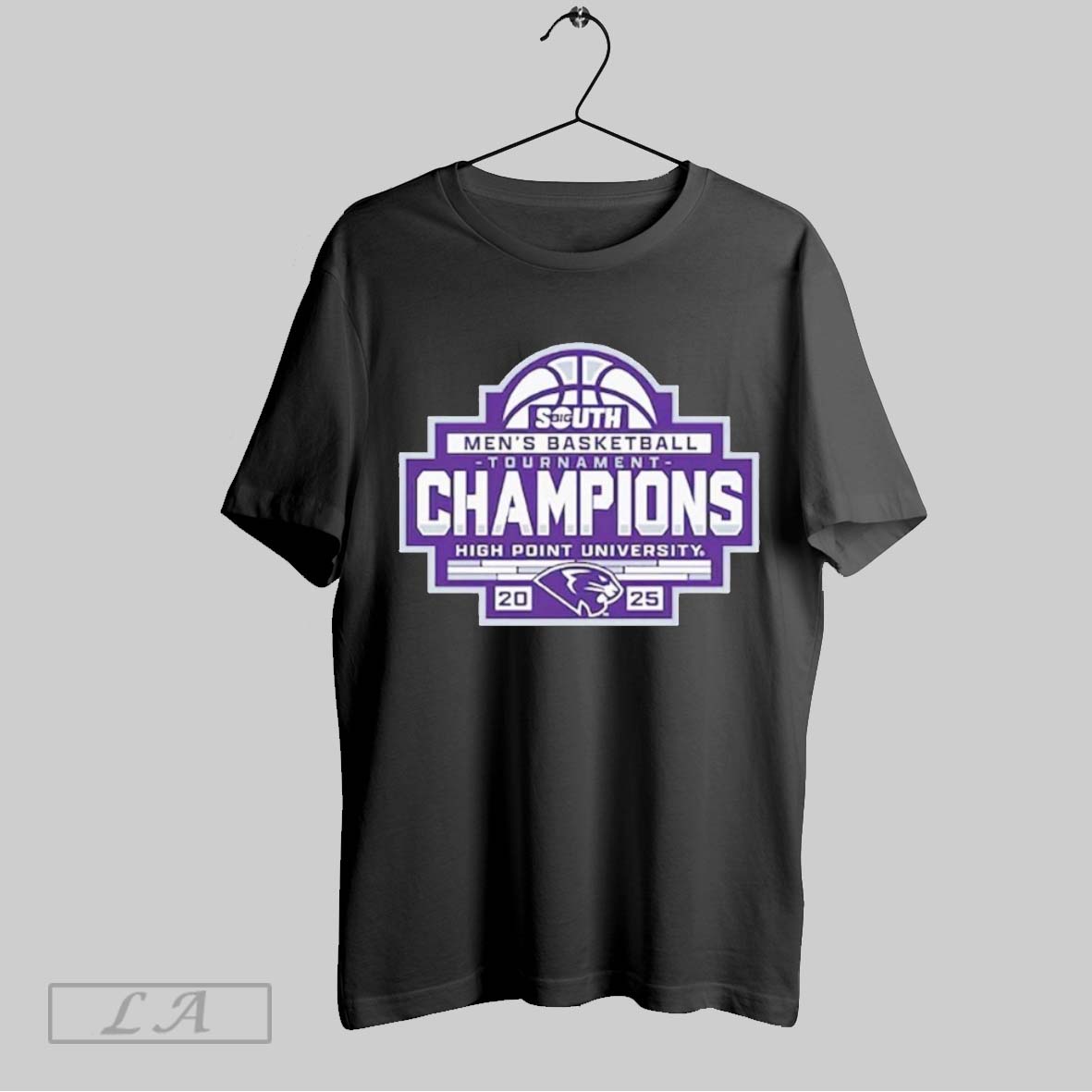 Top High Point Panthers 2025 Big South Mens - Adult & Kids T-Shirts, Sweatshirts & Hoodies apparel design preview 1