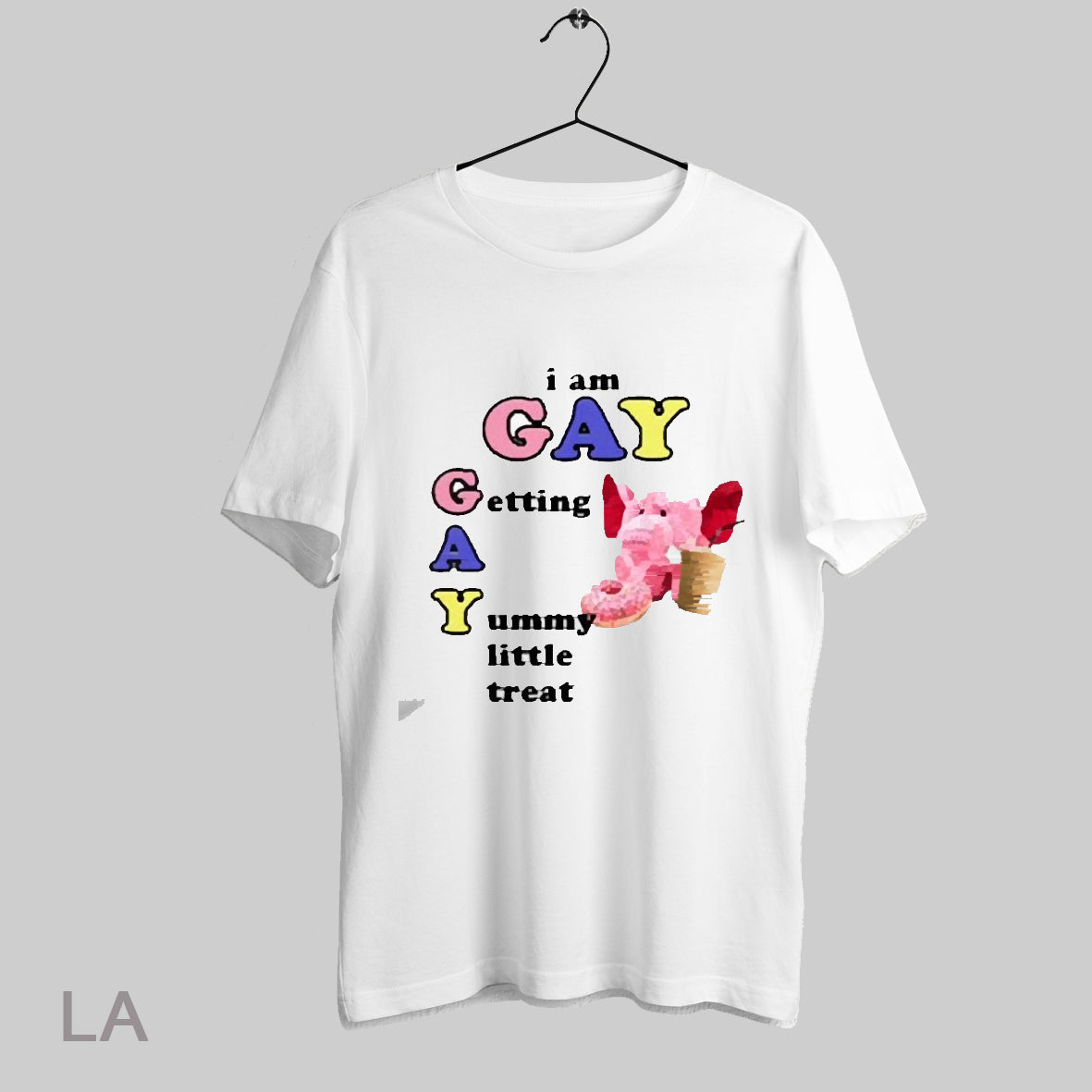 Top I Am Gay Getting A Yummy Little Treat 2025 - Adult & Kids T-Shirts, Sweatshirts & Hoodies apparel design preview 1