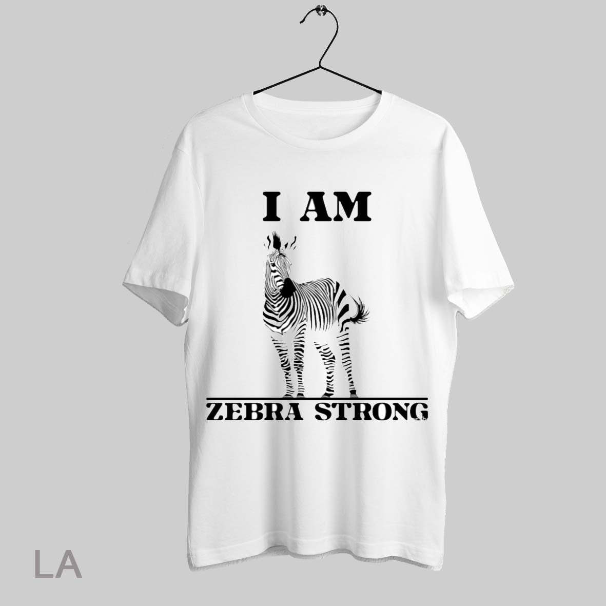 Top I Am Zebra Strong - Adult & Kids T-Shirts, Sweatshirts & Hoodies apparel design preview 1