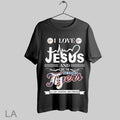 Top I Love Jesus And The Detroit Tigers All Day - Adult & Kids T-Shirts, Sweatshirts & Hoodies apparel design preview 1