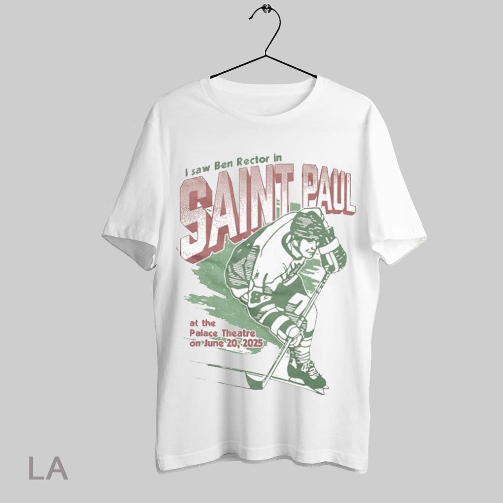 Top I Saw Ben Rector In Saint Paul At The Palace - Adult & Kids T-Shirts, Sweatshirts & Hoodies apparel design preview 1