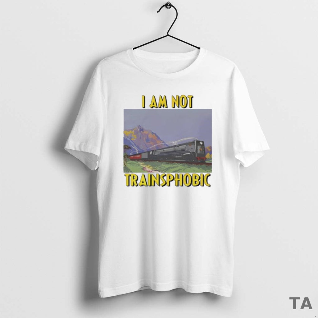 Top I Am Not Transphobic Photo Art - Adult & Kids T-Shirts, Sweatshirts & Hoodies apparel design preview 1
