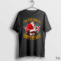 Top Im Just Here Empty My Sack Santa - Adult & Kids T-Shirts, Sweatshirts & Hoodies apparel design preview 1