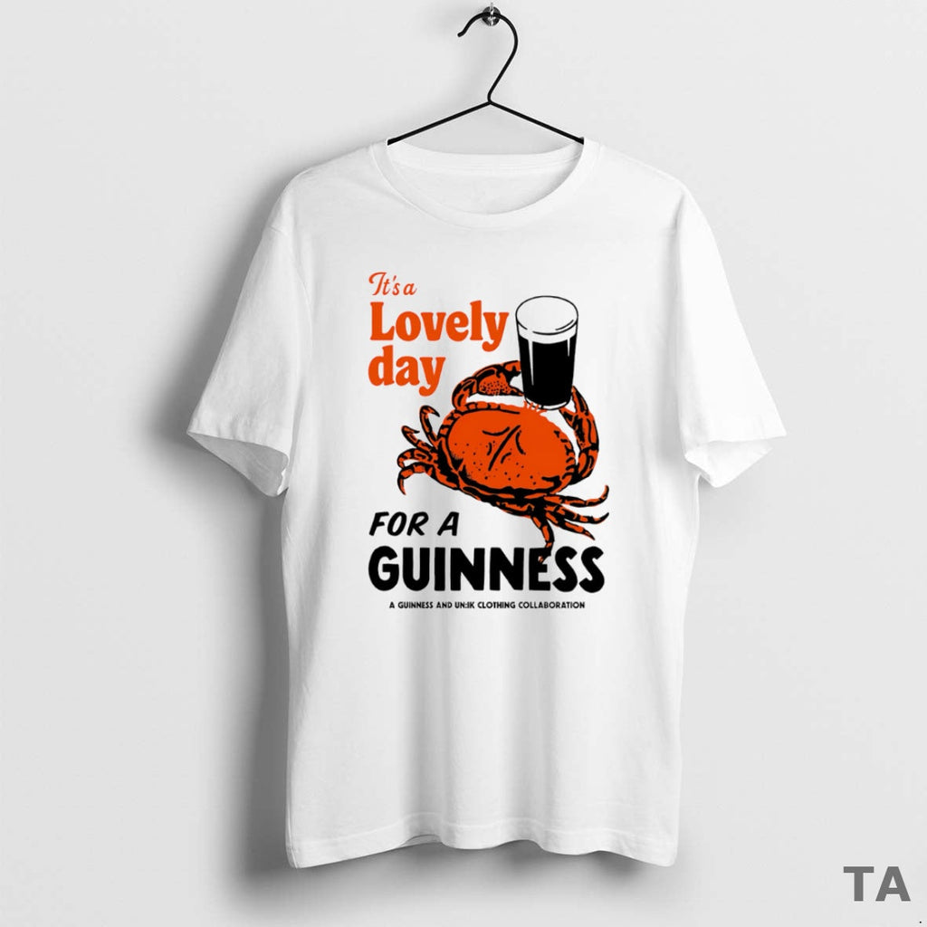 Top Day Guinness Crab - Adult & Kids T-Shirts, Sweatshirts & Hoodies apparel design preview 1