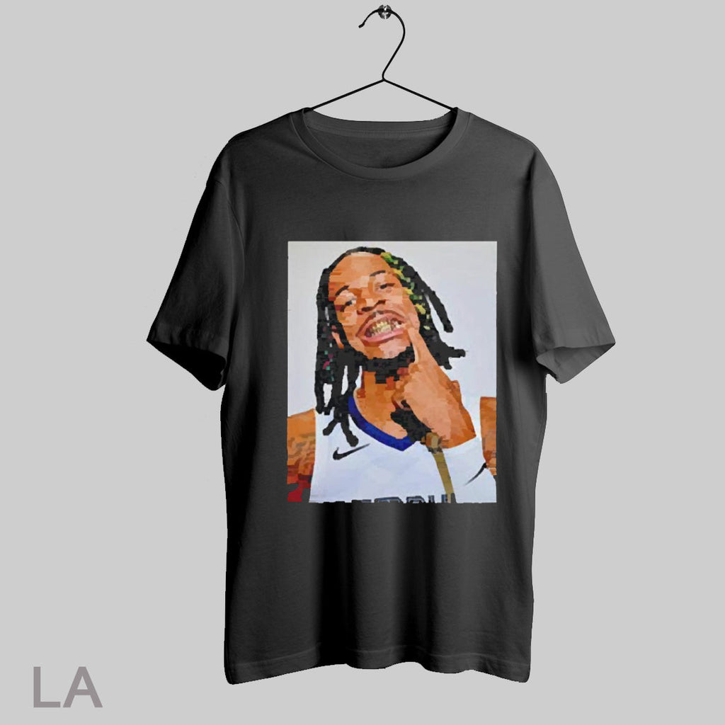 Top Ja Morant Gold Teeth 2025 - Adult & Kids T-Shirts, Sweatshirts & Hoodies apparel design preview 1