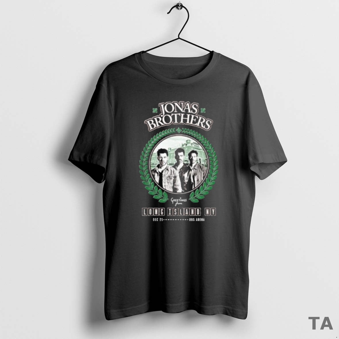 Top Jonas Brothers Greetings Long Island Ny December - Adult & Kids T-Shirts, Sweatshirts & Hoodies apparel design preview 1