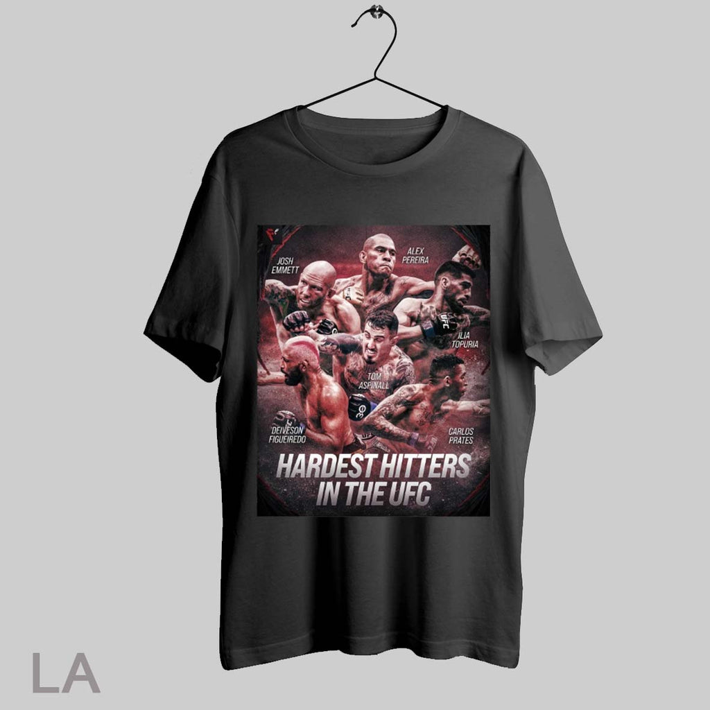 Top Josh Emmett Alex Pereira Ilia Topuria Tom - Adult & Kids T-Shirts, Sweatshirts & Hoodies apparel design preview 1