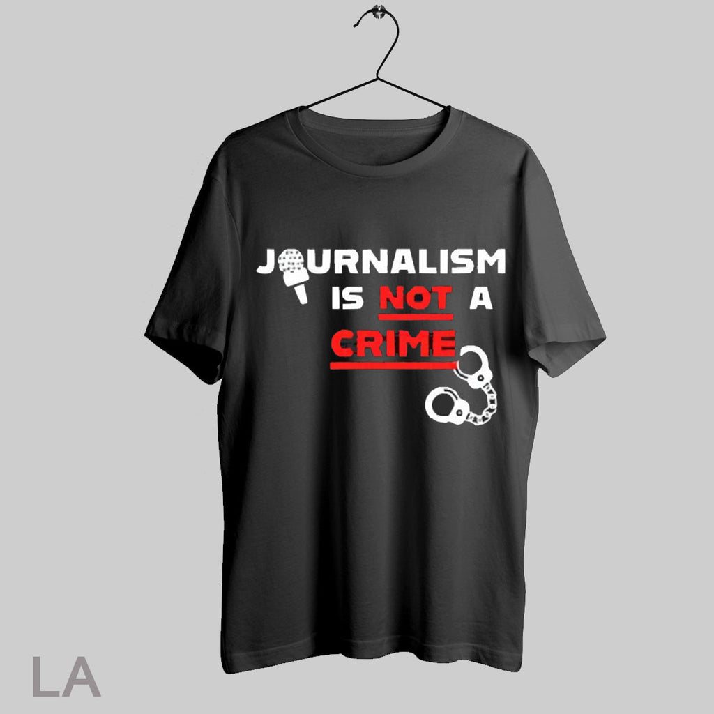 Top Journalism Is Not A Crime 2025 - Adult & Kids T-Shirts, Sweatshirts & Hoodies apparel design preview 1
