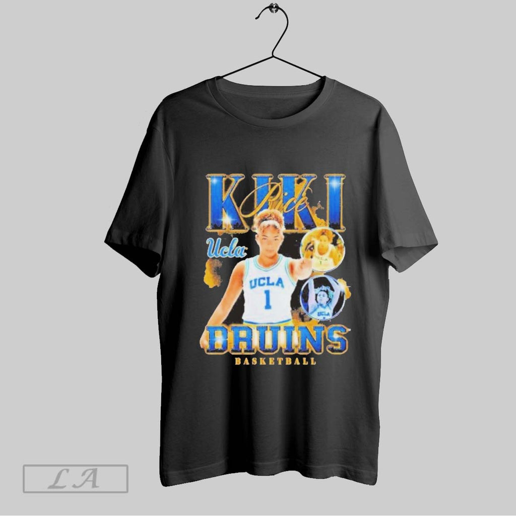 Top Kiki Rice Ucla Bruins Basketball Vintage Graphic - Adult & Kids T-Shirts, Sweatshirts & Hoodies apparel design preview 1