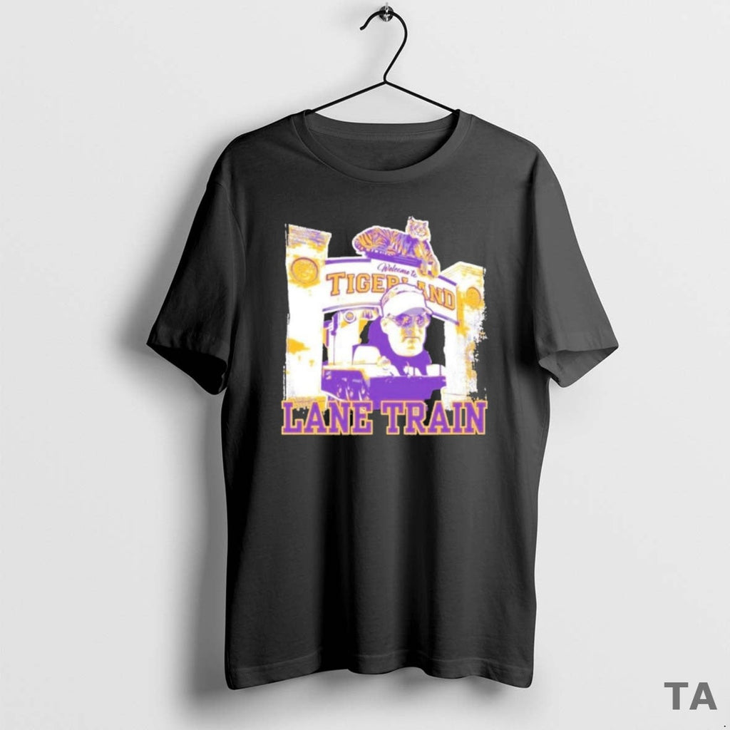 Top Lane Kiffin Welcome Tigerland Train - Adult & Kids T-Shirts, Sweatshirts & Hoodies apparel design preview 1