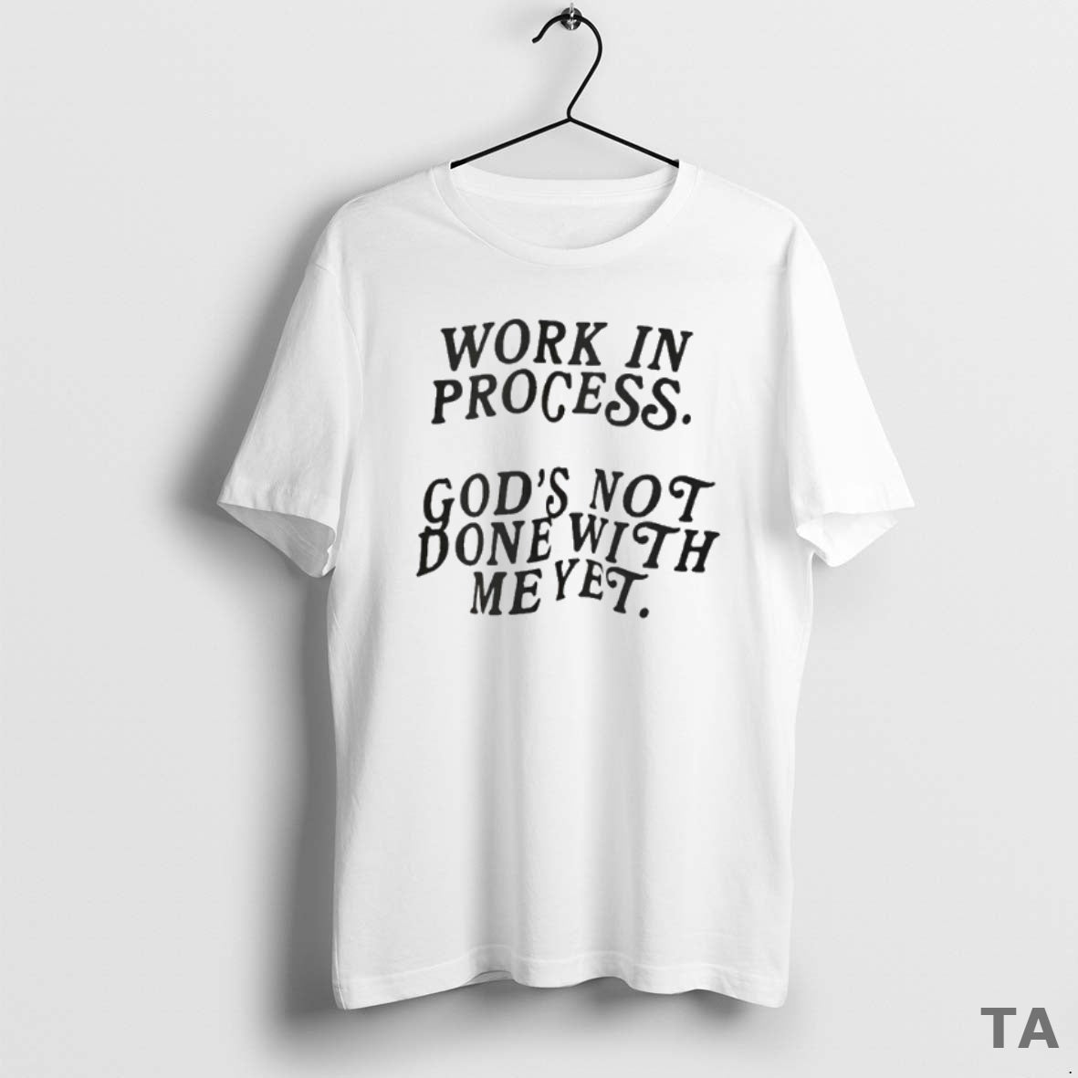 Top Lecrae Work Process Gods Not Done Me Yet - Adult & Kids T-Shirts, Sweatshirts & Hoodies apparel design preview 1