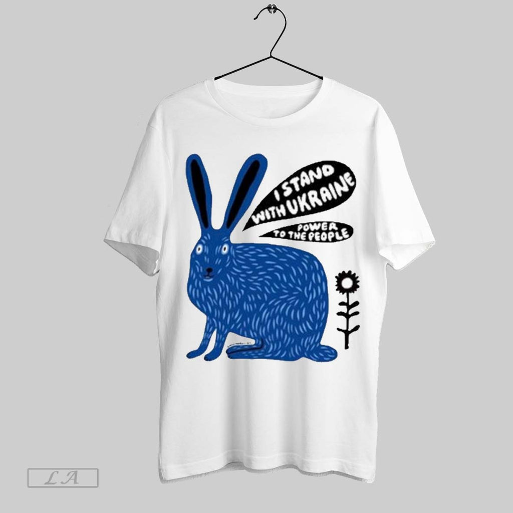 Top Martha Rich I Stand With Ukraine Power To The - Adult & Kids T-Shirts, Sweatshirts & Hoodies apparel design preview 1
