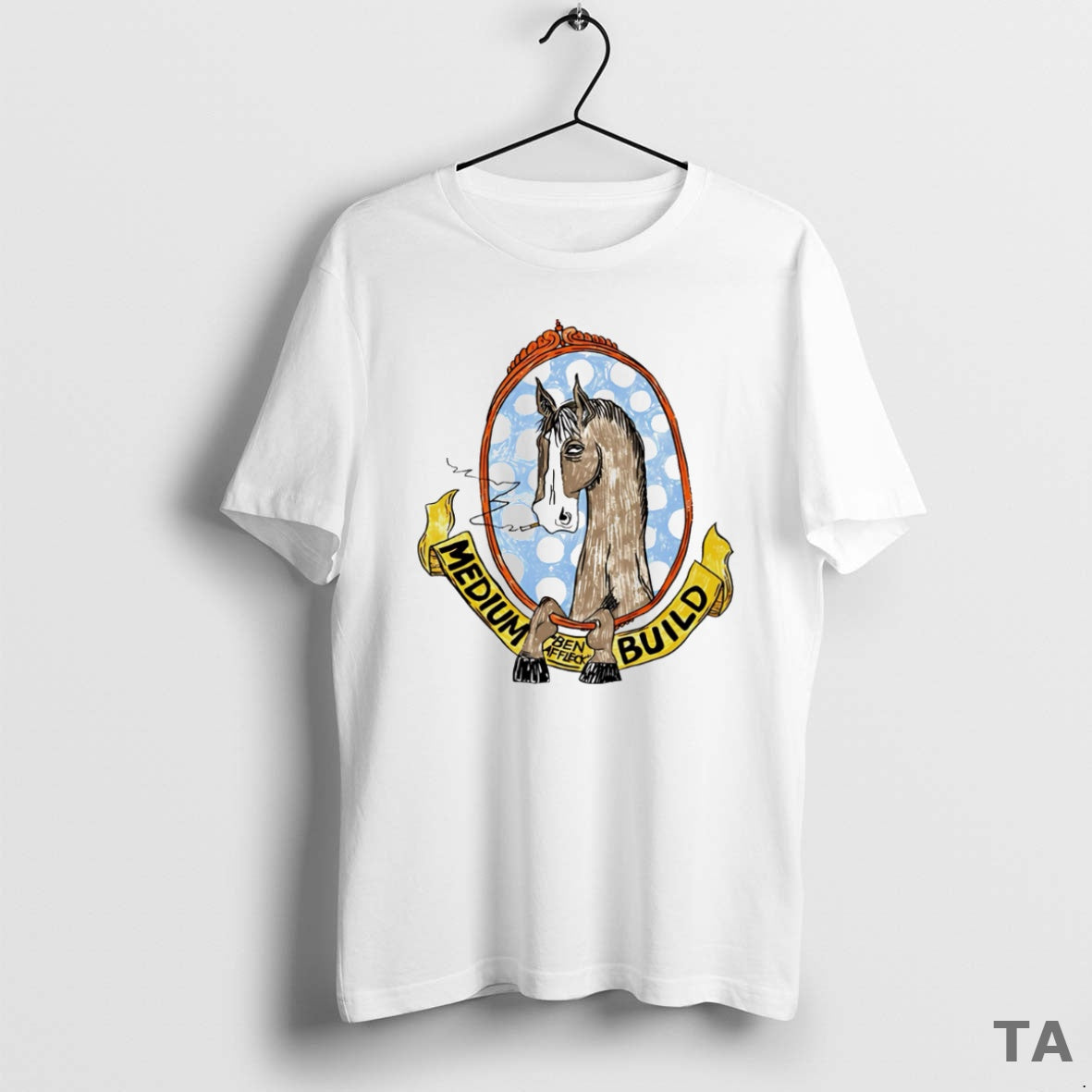Top Medium Build Horse No Shoulders - Adult & Kids T-Shirts, Sweatshirts & Hoodies apparel design preview 1