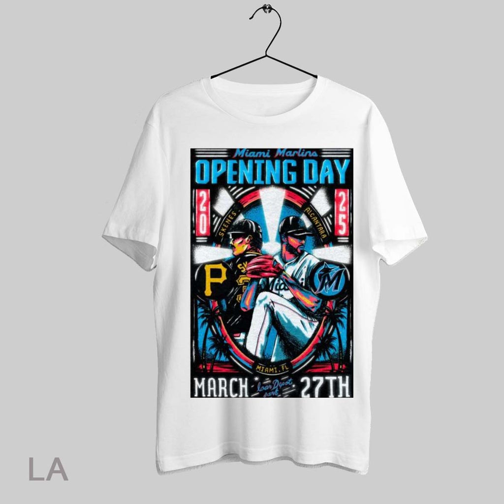 Top Miami Marlins Baseball Mlb Opening Day 2025 Loar - Adult & Kids T-Shirts, Sweatshirts & Hoodies apparel design preview 1