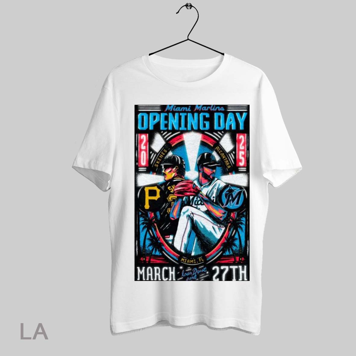 Top Miami Marlins Baseball Mlb Opening Day 2025 Loar - Adult & Kids T-Shirts, Sweatshirts & Hoodies apparel design preview 1