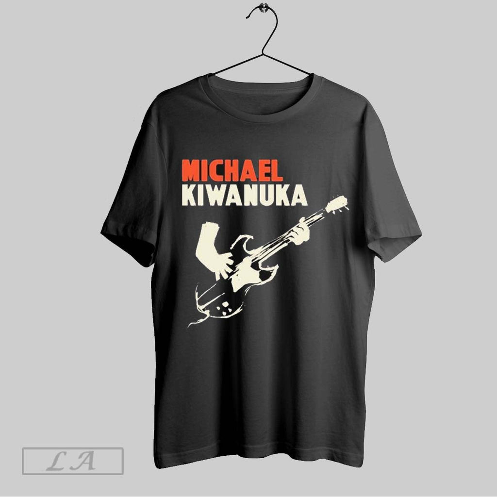 Top Michael Kiwanuka Guitar Sketch - Adult & Kids T-Shirts, Sweatshirts & Hoodies apparel design preview 1