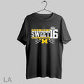 Top Michigan Wolverines Ncaa Mens Sweet 16 March - Adult & Kids T-Shirts, Sweatshirts & Hoodies apparel design preview 1