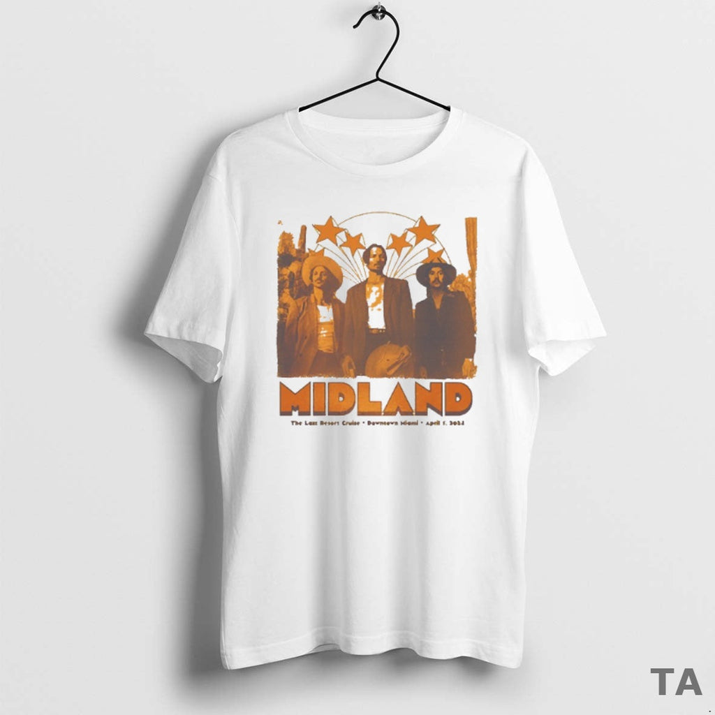 Top Midland Last Resort Cruise Downtown Miami April 1 - Adult & Kids T-Shirts, Sweatshirts & Hoodies apparel design preview 1