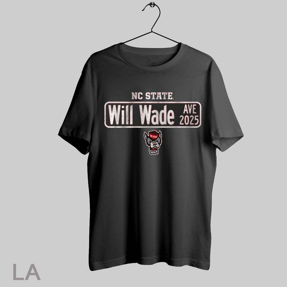 Top Nc State Basketball Will Wade Avenue Street Sign - Adult & Kids T-Shirts, Sweatshirts & Hoodies apparel design preview 1