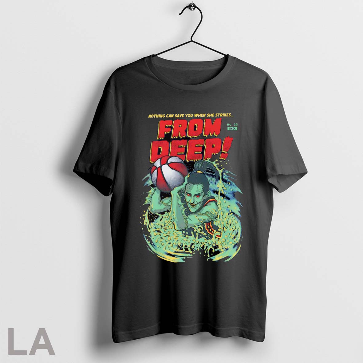 Top Nothing Can Save You When She Strikes From Deep - Adult & Kids T-Shirts, Sweatshirts & Hoodies apparel design preview 1